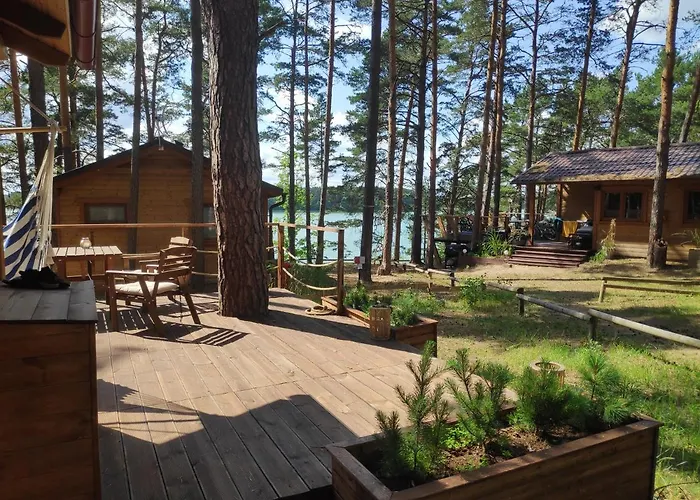 Zakatek Wdzydze Z Widokiem Na Jezioro -Domek Nr 19