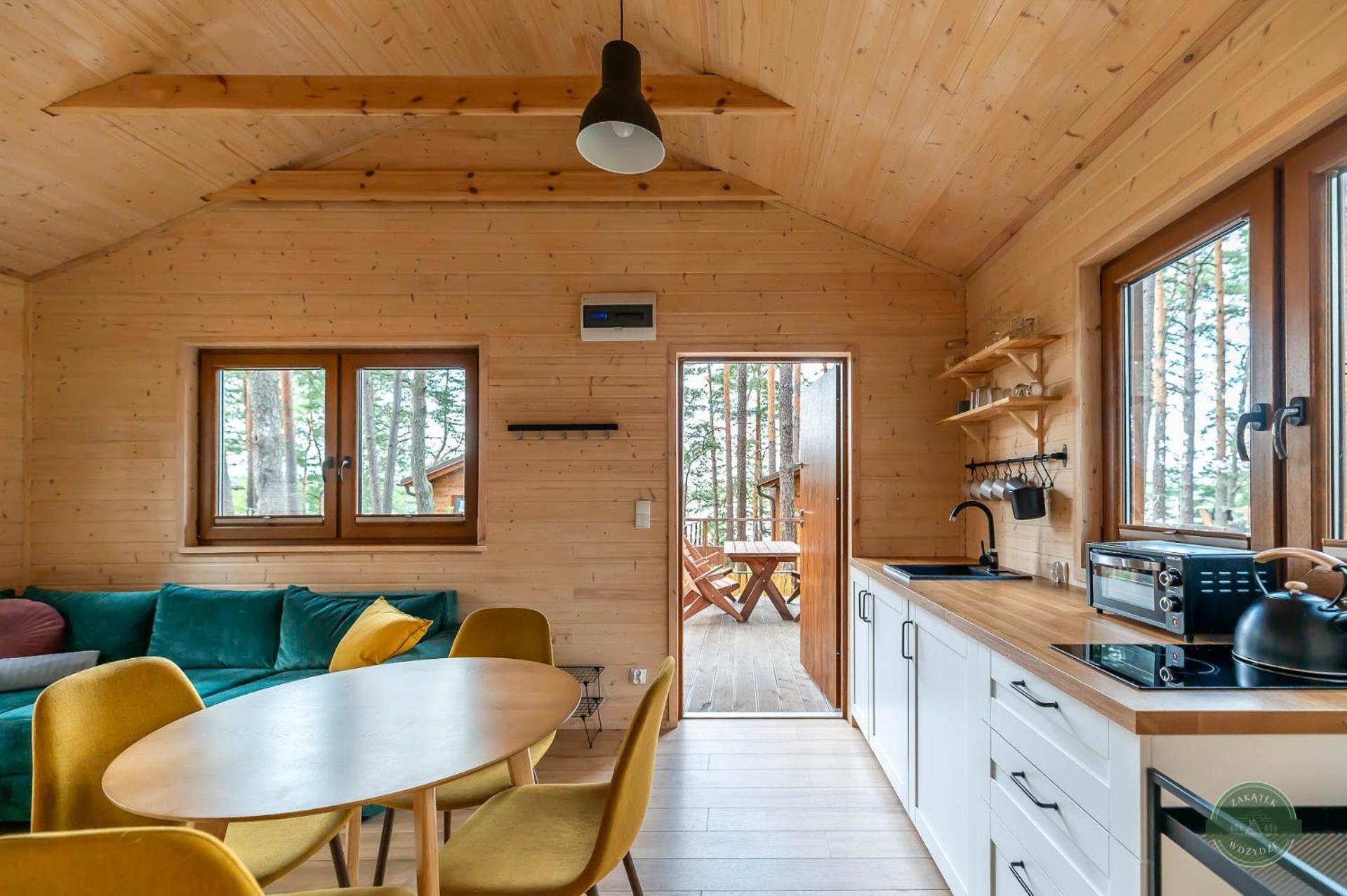 Zakatek Wdzydze Z Widokiem Na Jezioro -domek Nr 19 Holiday home Borsk